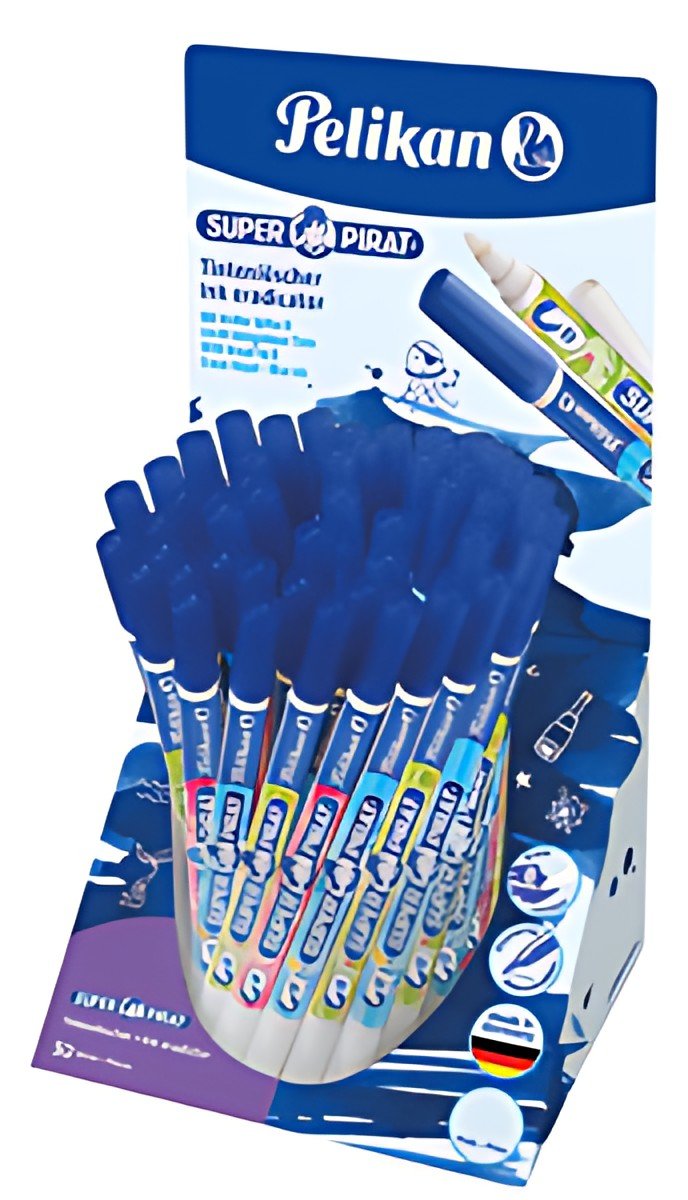 Pelikan Effaceur d'encre Super Pirat 850B, dans présentoir