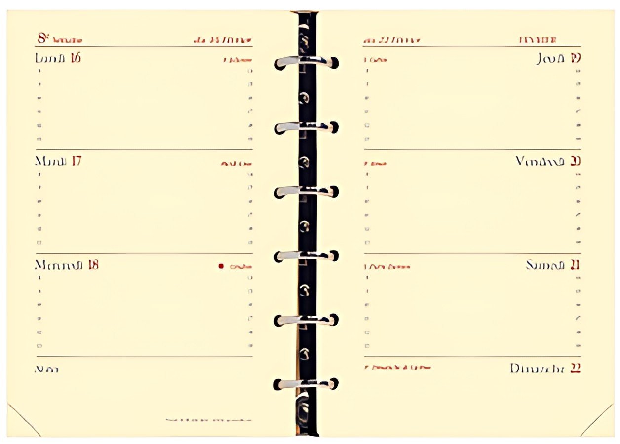 QUO VADIS Recharge "Timer 14 Horizontal", 2026/2027, 16 mois