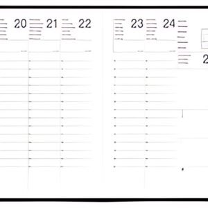 QUO VADIS EXDI Agenda scolaire SEPT 27 ML, 2026/2027, noir