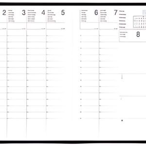 QUO VADIS EXDI Agenda scolaire CALLIOPE ML, 2026/2027, noir