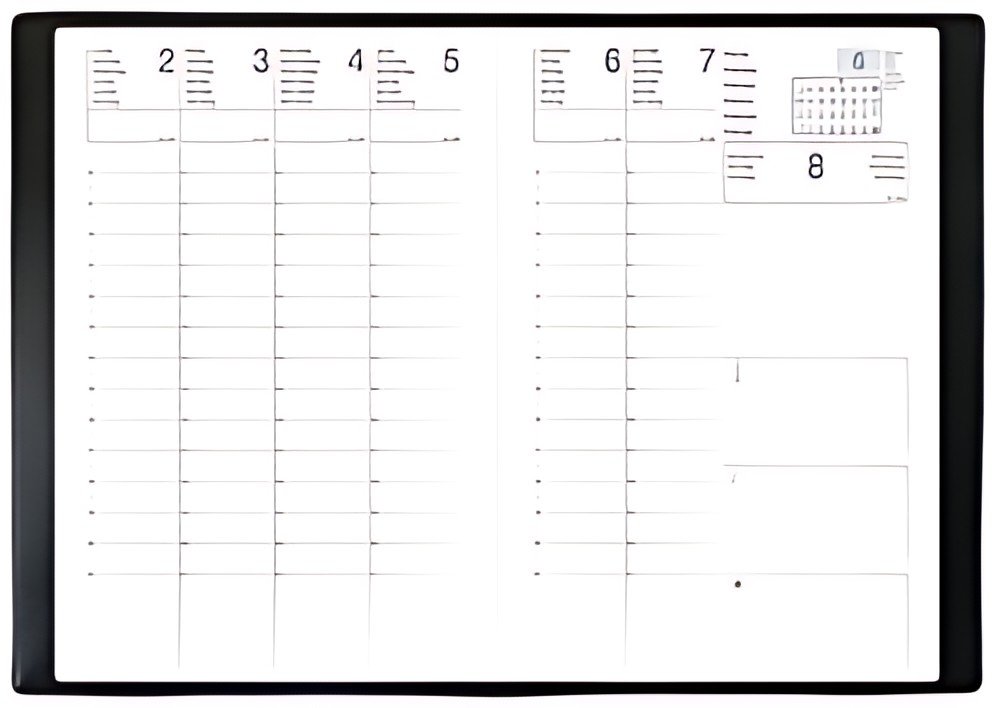 QUO VADIS EXDI Agenda scolaire CALLIOPE ML, 2026/2027, noir