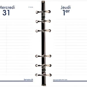 QUO VADIS Recharge Timer 17, 1 jour par page, 2026/2027