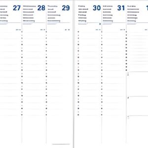 QUO VADIS Agenda Président SD 2026/2027, 16 mois, vert