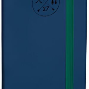 QUO VADIS Agenda Horizontal 15 SD, 2026/2027, bleu denim