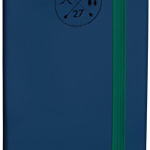 QUO VADIS Agenda Horizontal 24 SD Prestige, 2026/2027, bleu