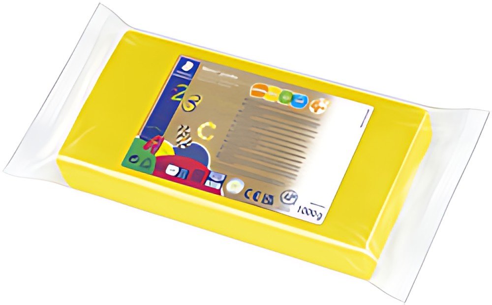 STAEDTLER Pâte à modeler plastiline Noris, jaune