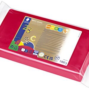 STAEDTLER Pâte à modeler plastiline Noris, rouge