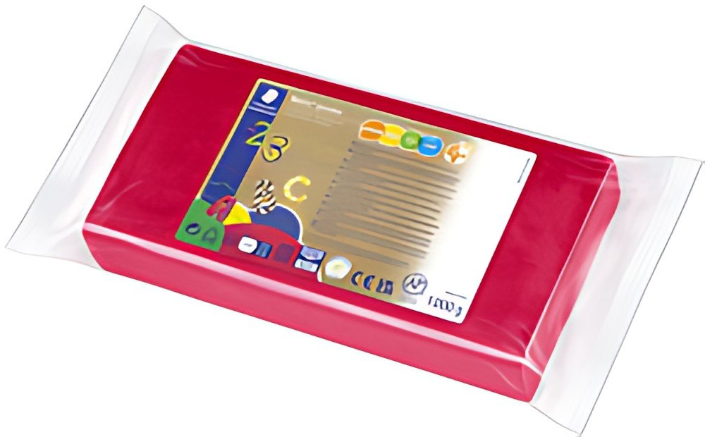 STAEDTLER Pâte à modeler plastiline Noris, rouge