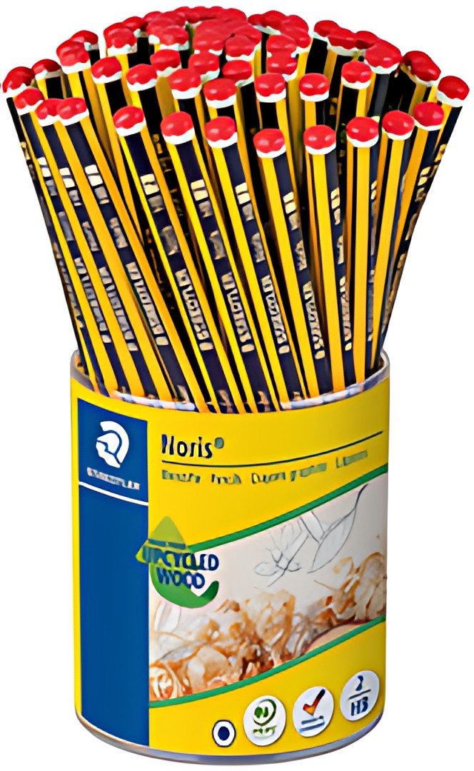 STAEDTLER Crayon de papier Noris, hexagonal, pot de 72
