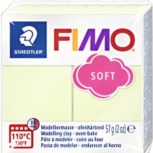 FIMO SOFT Pâte à modeler, à cuire, 57 g, vanille pastel