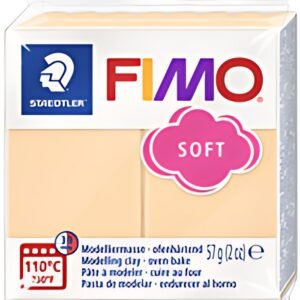 FIMO EFFECT Pâte à modeler, à cuire, 57 g, pêche pastel