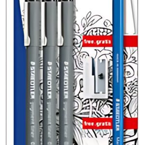 STAEDTLER Feutre à pigment "Artist Set", noir, carte blister