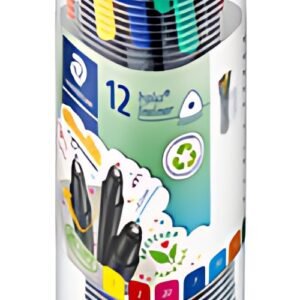 STAEDTLER Fineliner triplus BRILLIANT COLOURS, boîte de 12