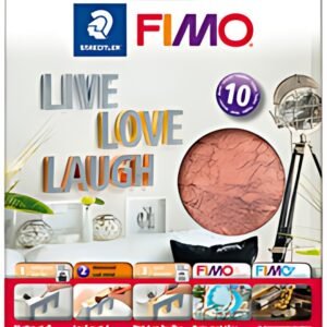 FIMO Métal en feuilles, 10 feuilles, cuivre