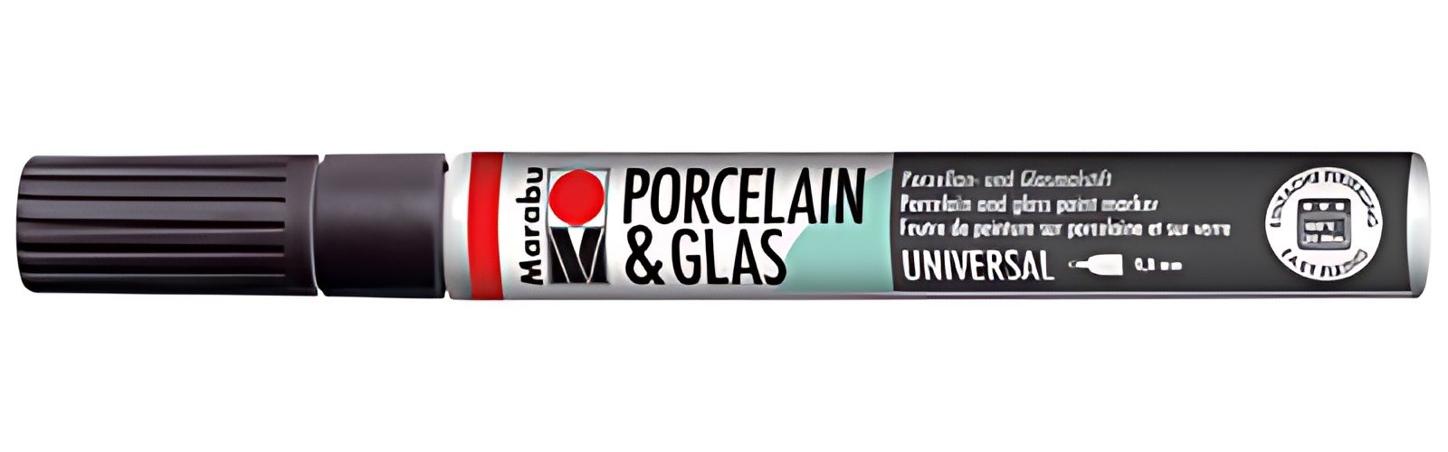 Marabu Marqueur pour porcelaine "Porcelain Painter", noir