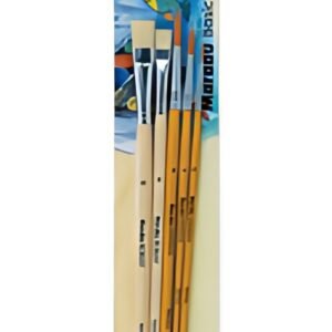 Marabu Kit de pinceau "Basic + School", de 5 pièces