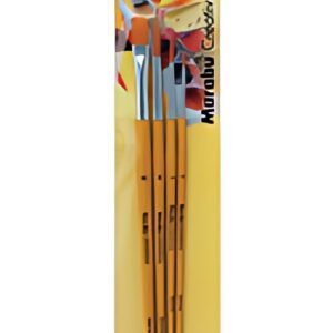 Marabu Kit de pinceaux synthétiques Universal
