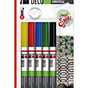 Marabu Marqueur acrylique "Deco Painter mat", blister de 5