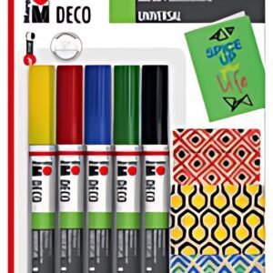 Marabu Marqueur acrylique "Deco Painter matt", blister de 5