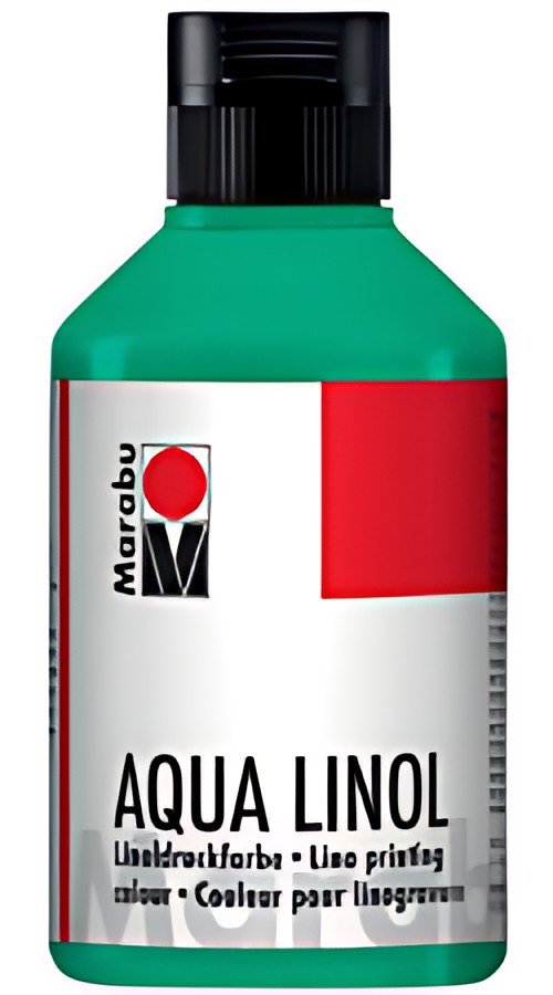 Marabu Couleur pour linogravure Aqua, 250 ml, vert bleu