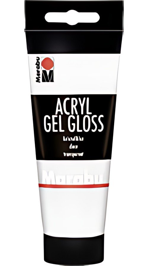 Marabu Gel acrylique, cristallin, 100 ml