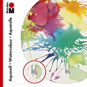 Marabu Bloc aquarelle, 240 x 320 mm, 210g/m2, 20 feuilles,