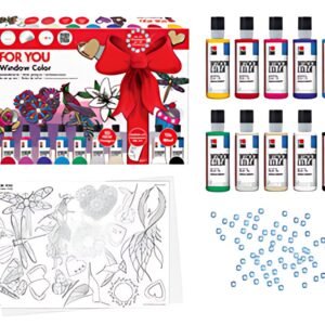 Marabu Window Color "fun & fancy", Kit FOR YOU