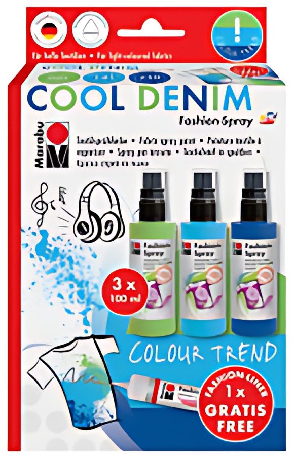Marabu Peinture textile à vaporiser "Fashion-Spray"