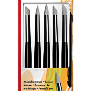 Marabu Kit de pinceau de modélage, pointe en silicone