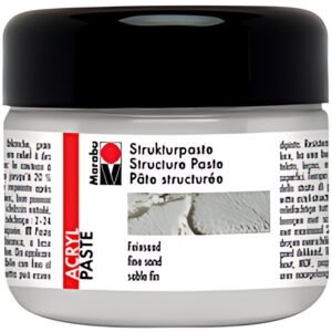 Marabu Pate structurée acrylique, 225 ml, sable fin,