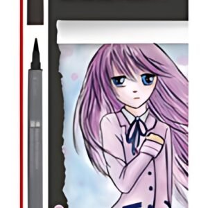 Marabu Feutres aquarellables "GRAPHIX" MA KE MANGA,