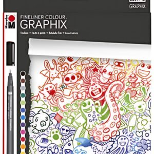 Marabu Feutre fin COLOUR GRAPHIX, "DOODLE SUPREME", par 12
