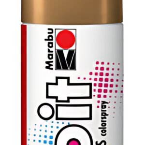 Marabu Peinture aérosol it HIGH GLOSS, argent brillant