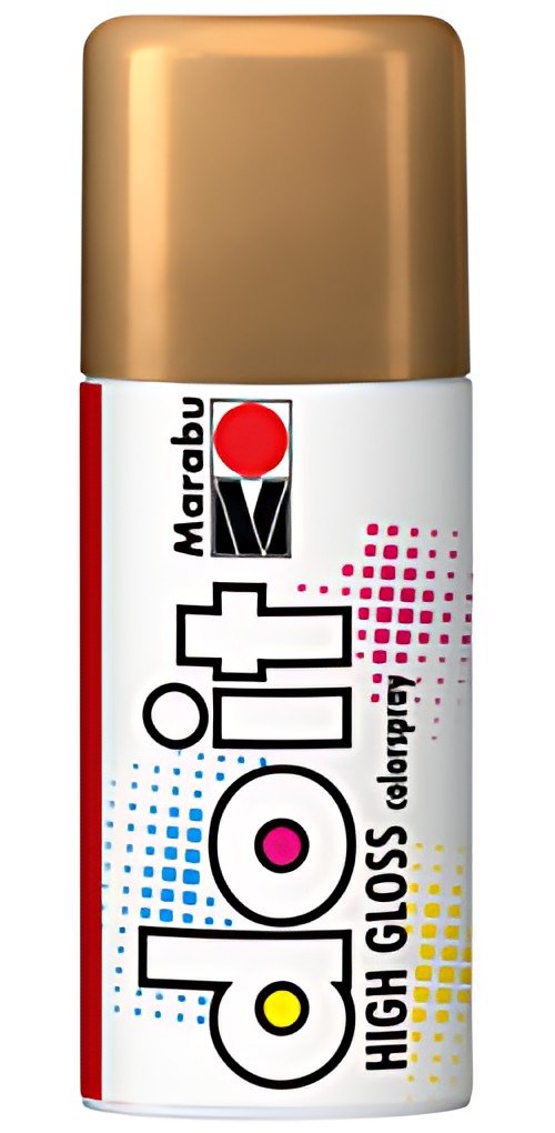 Marabu Peinture aérosol it HIGH GLOSS, or brillant