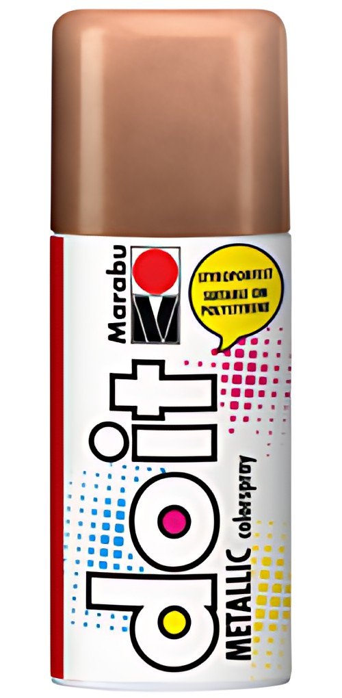 Marabu Peinture aérosol do it METALLIC, argent métallique