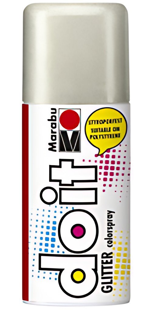 Marabu Peinture aérosol do it GLITTER, or paillette