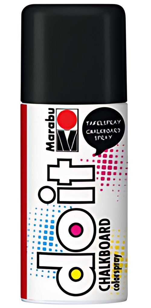 Marabu Peinture aérosol do it CHALKBOARD, tableau noir
