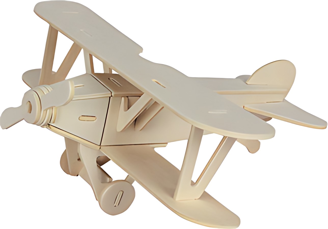 Marabu KiDS Puzzle 3D "Avion biplan", 25 pièces