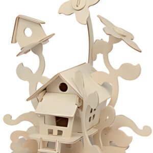 Marabu KiDS Puzzle 3D "Maison des fées", 43 pièces
