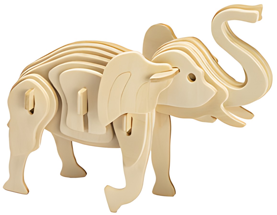 Marabu KiDS Puzzle 3D "Eléphant", 27 pièces