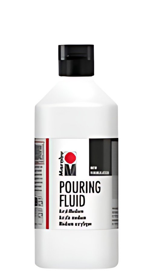 Marabu Pouring Fluid Médium acrylique, 500 ml