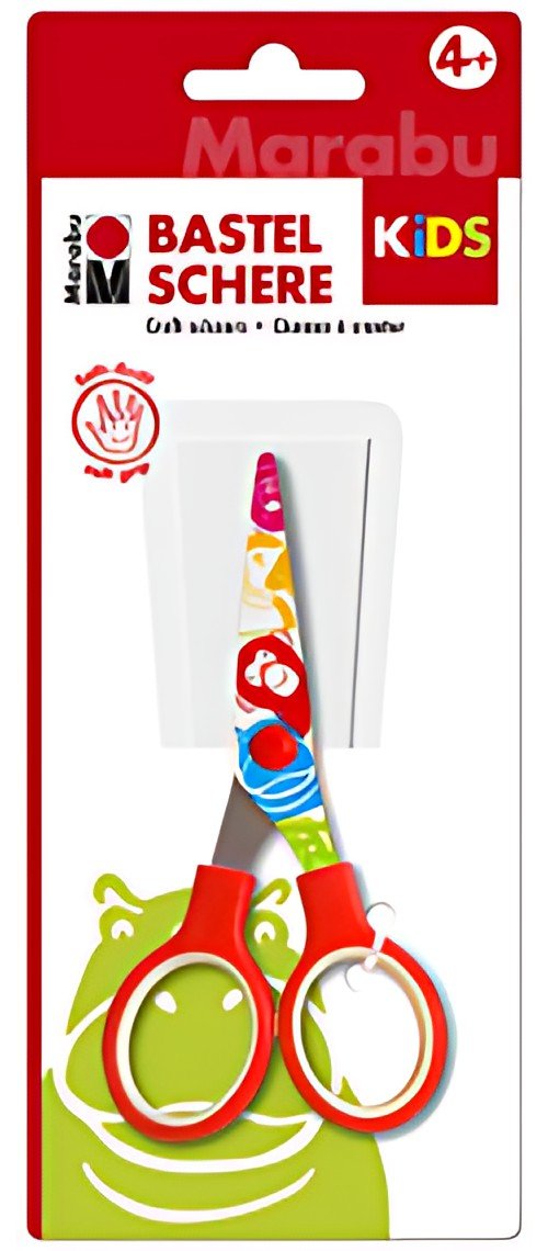 Marabu KiDS Ciseaux de bricolage, rond, longueur : 130 mm
