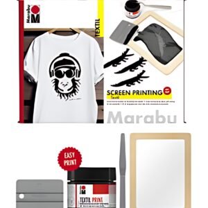 Marabu  Kit de transfert sur tissu "Textil Screen Printing"