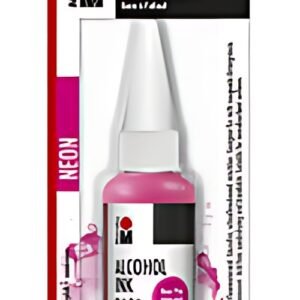Encre permanente Marabu Encre à base d'alcool, orange fluo (324), 20 ml