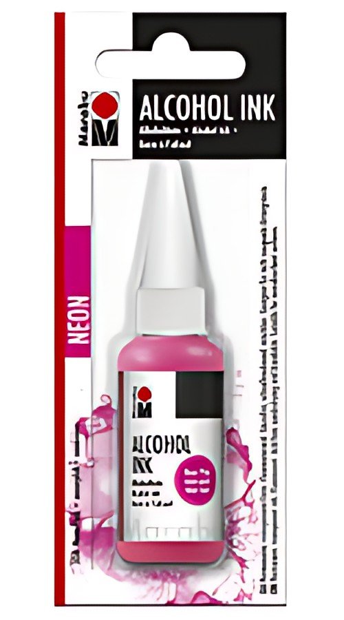 Marabu encre permanente à base d'alcool, vert fluo (365), 20 ml
