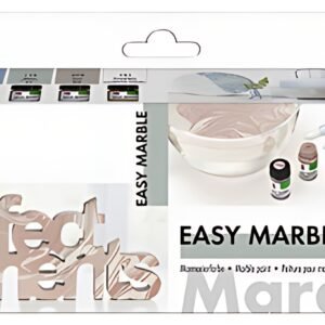Marabu Peinture à marbrer "easy marble", set PASTEL