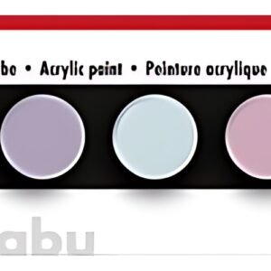 Marabu Set de peinture acrylique "PASTEL", 6 x 3,5 ml