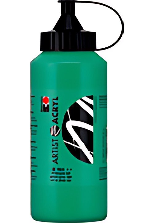 Marabu Peinture acrylique Artist Acryl, 500ml,noir de bougie