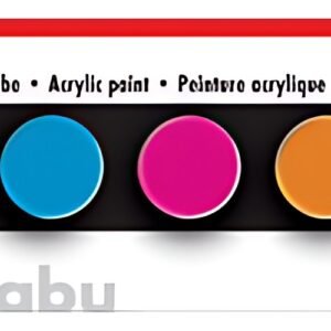 Marabu Set de peinture acrylique "NEON", 6 x 3,5 ml