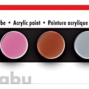 Marabu Set de peinture acrylique "METALLIC", 6 x 3,5 ml